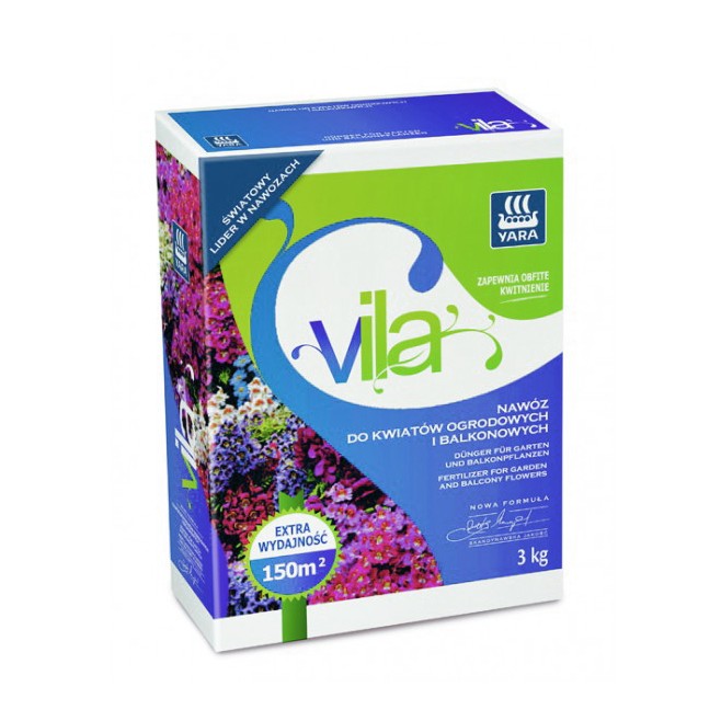 Yara Vila nawóz do kwiatów ogrodowych i balkonowych 3 kg